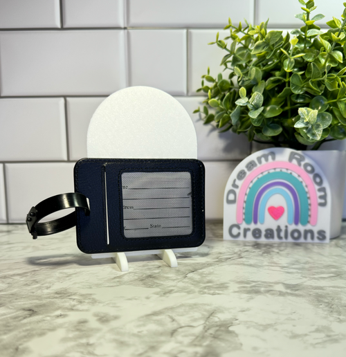 Aurora Chevron Luggage Tag