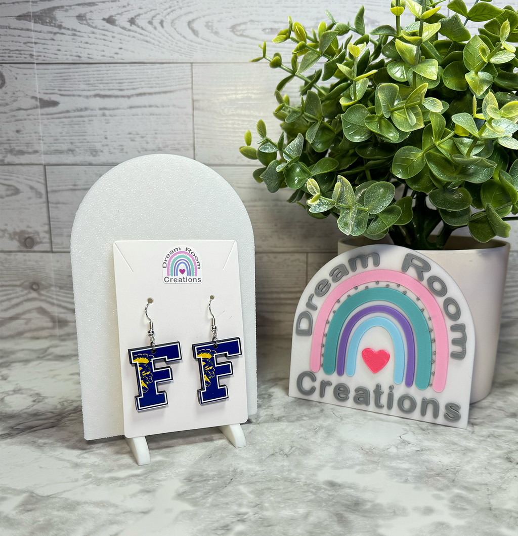 Findlay F Shaped Earrings