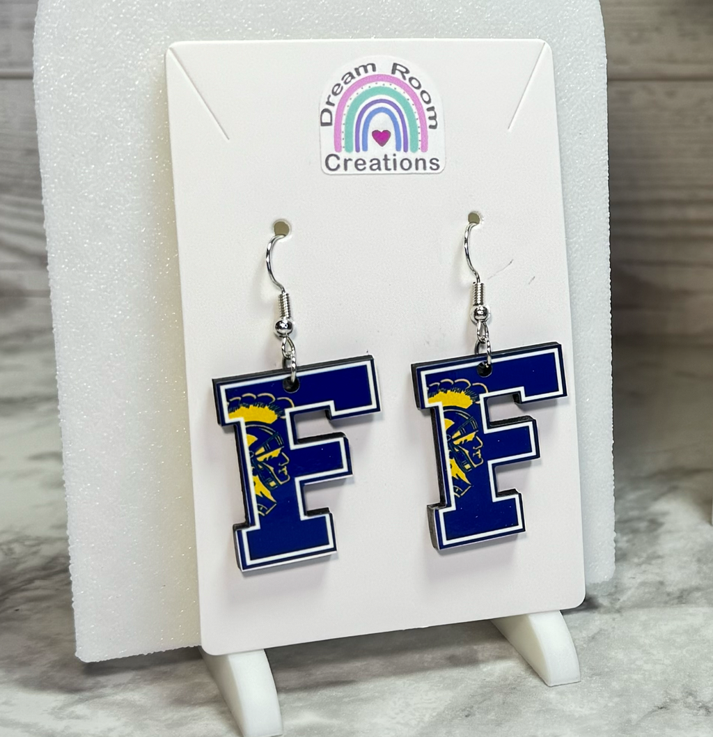Findlay F Shaped Earrings