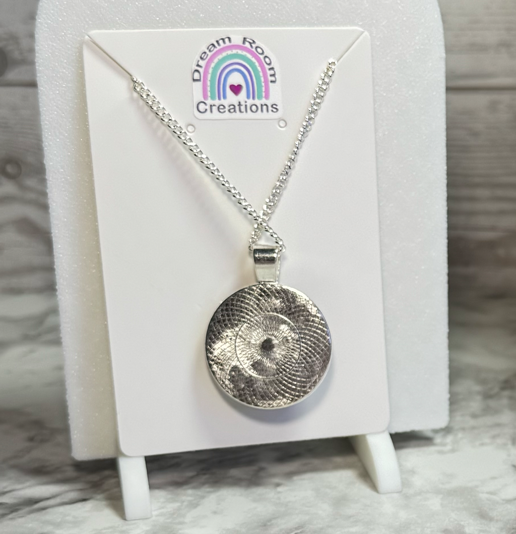 Liberty Benton Polka Dots Glass Necklace