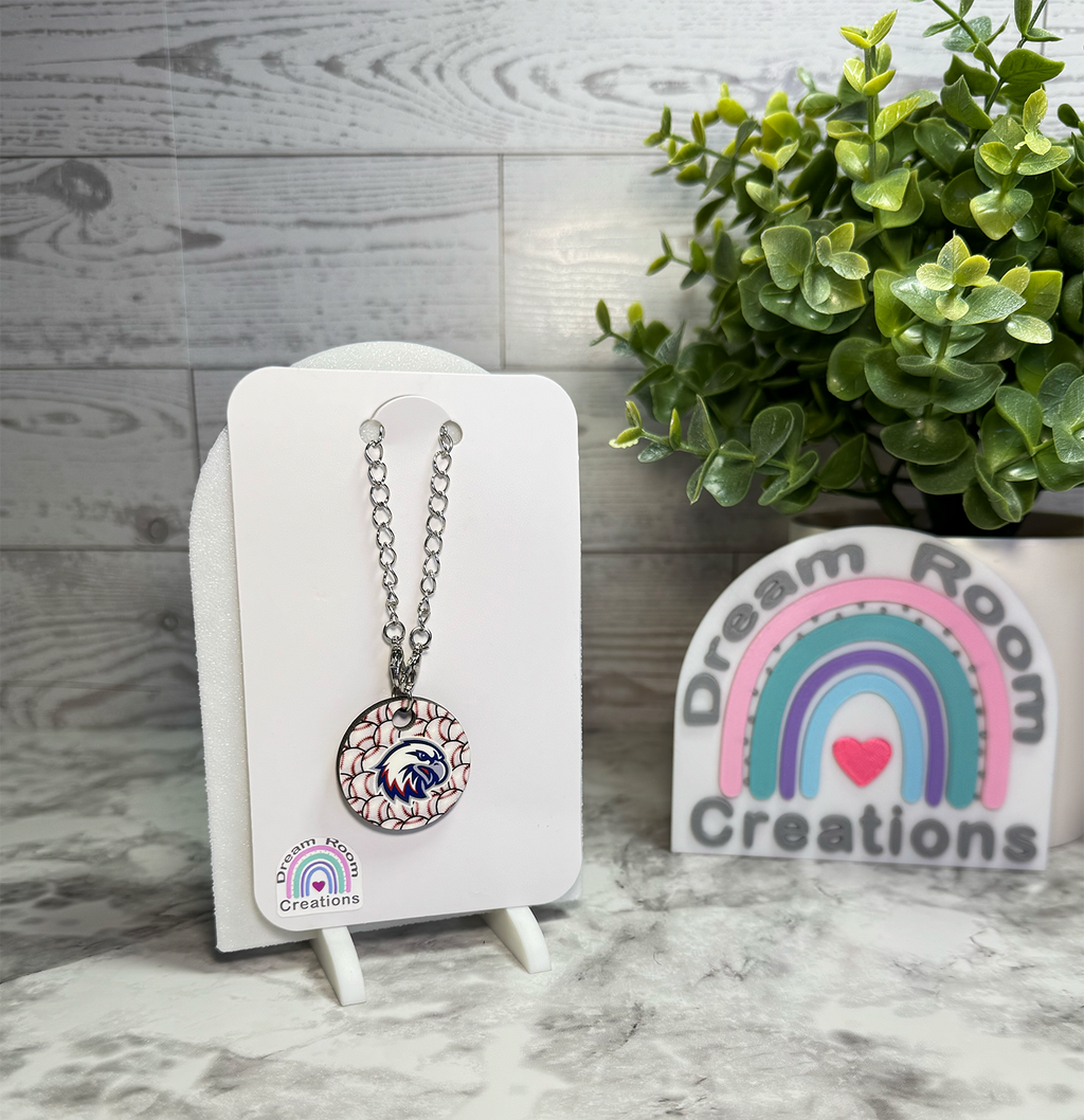 Liberty Benton Eagle Baseball Tumbler Charm