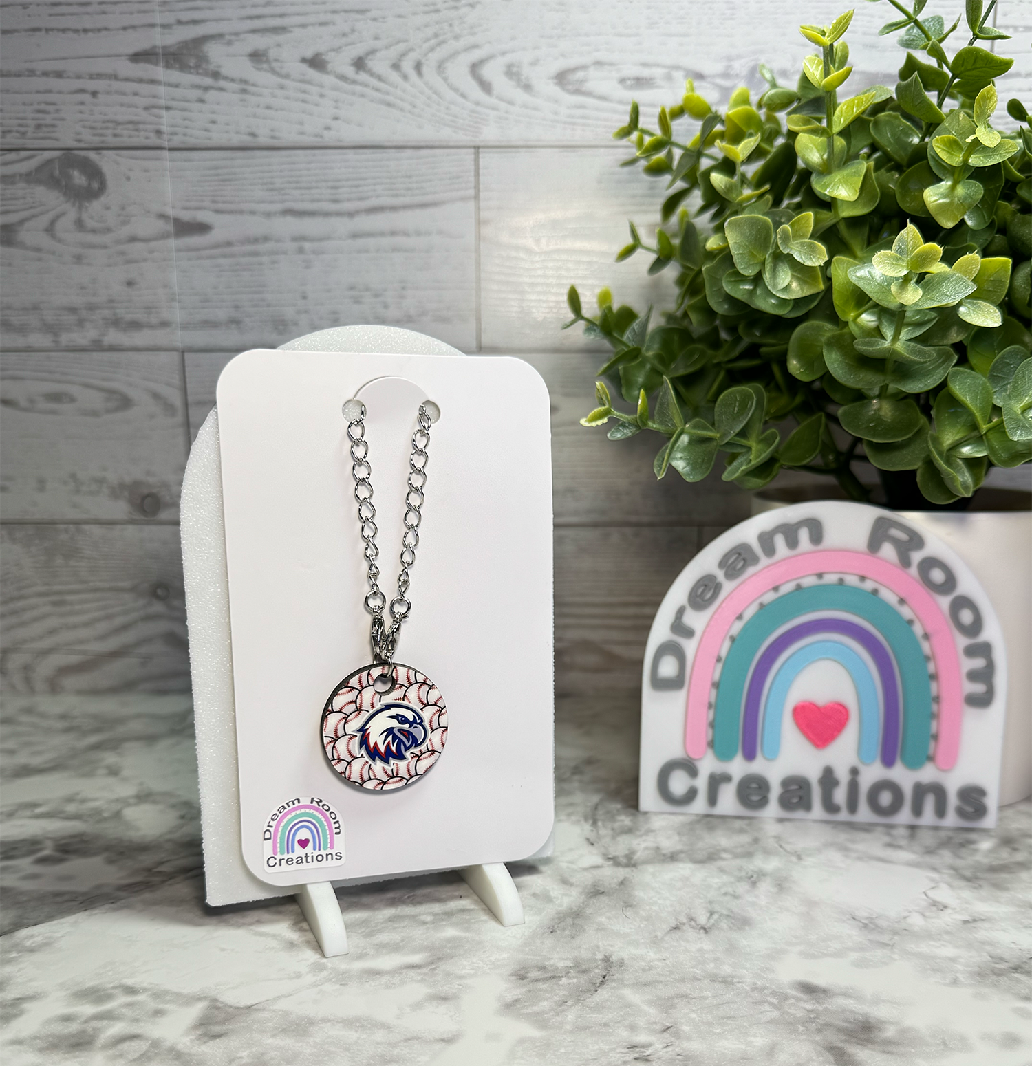 Liberty Benton Eagle Baseball Tumbler Charm