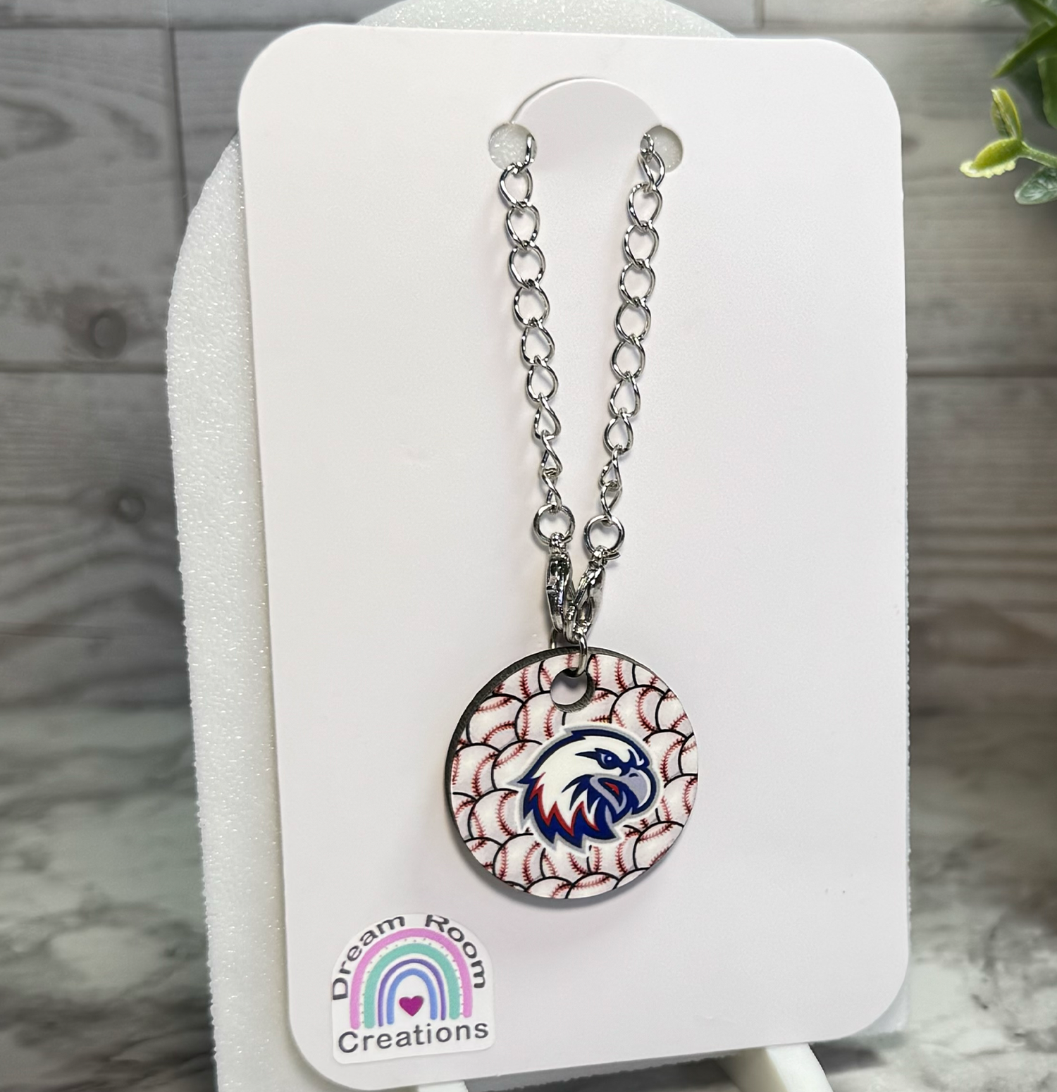 Liberty Benton Eagle Baseball Tumbler Charm