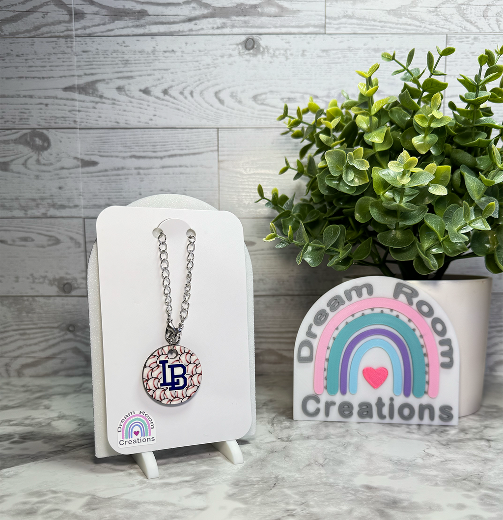 Liberty Benton LB Baseball Tumbler Charm