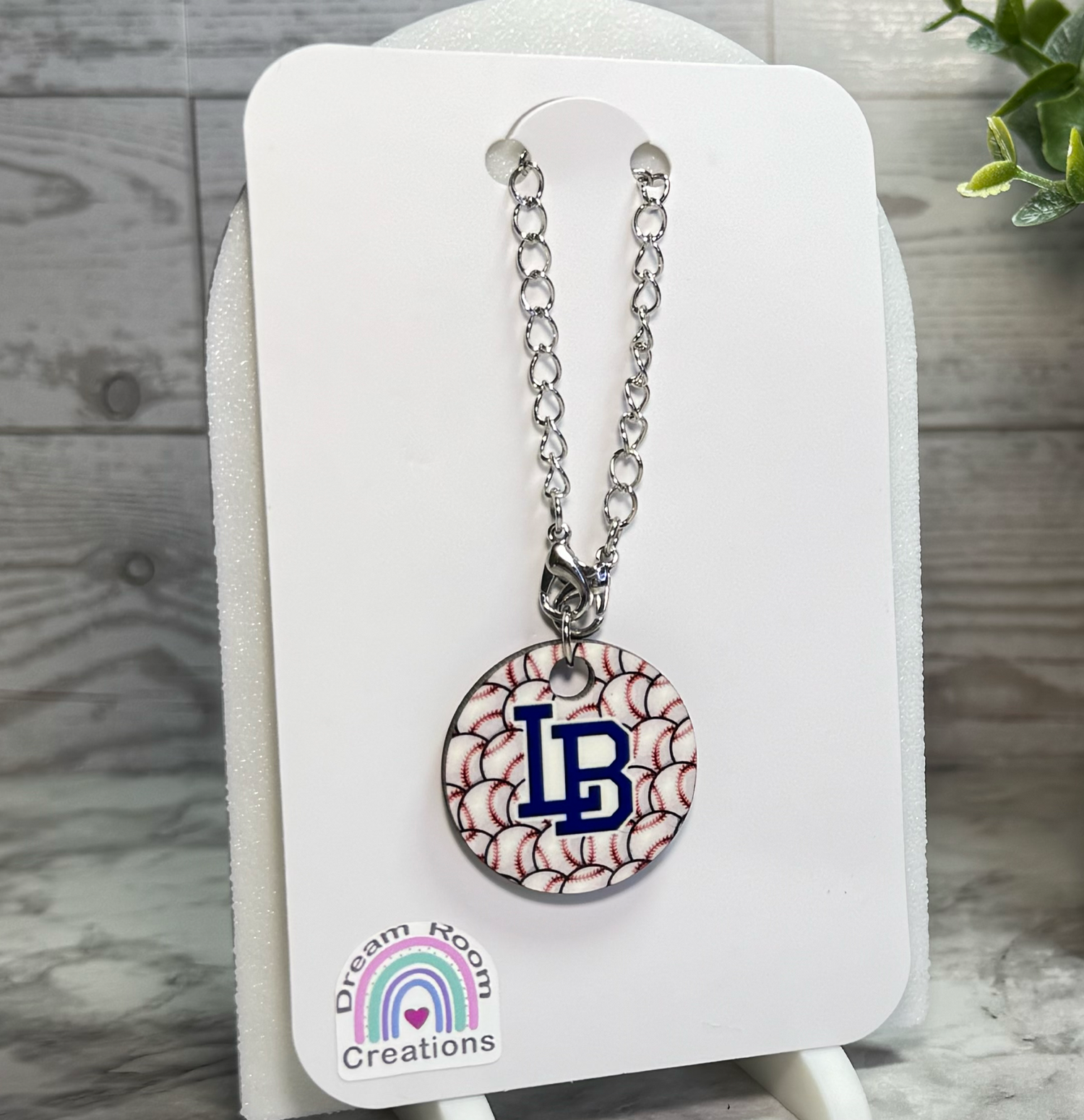 Liberty Benton LB Baseball Tumbler Charm