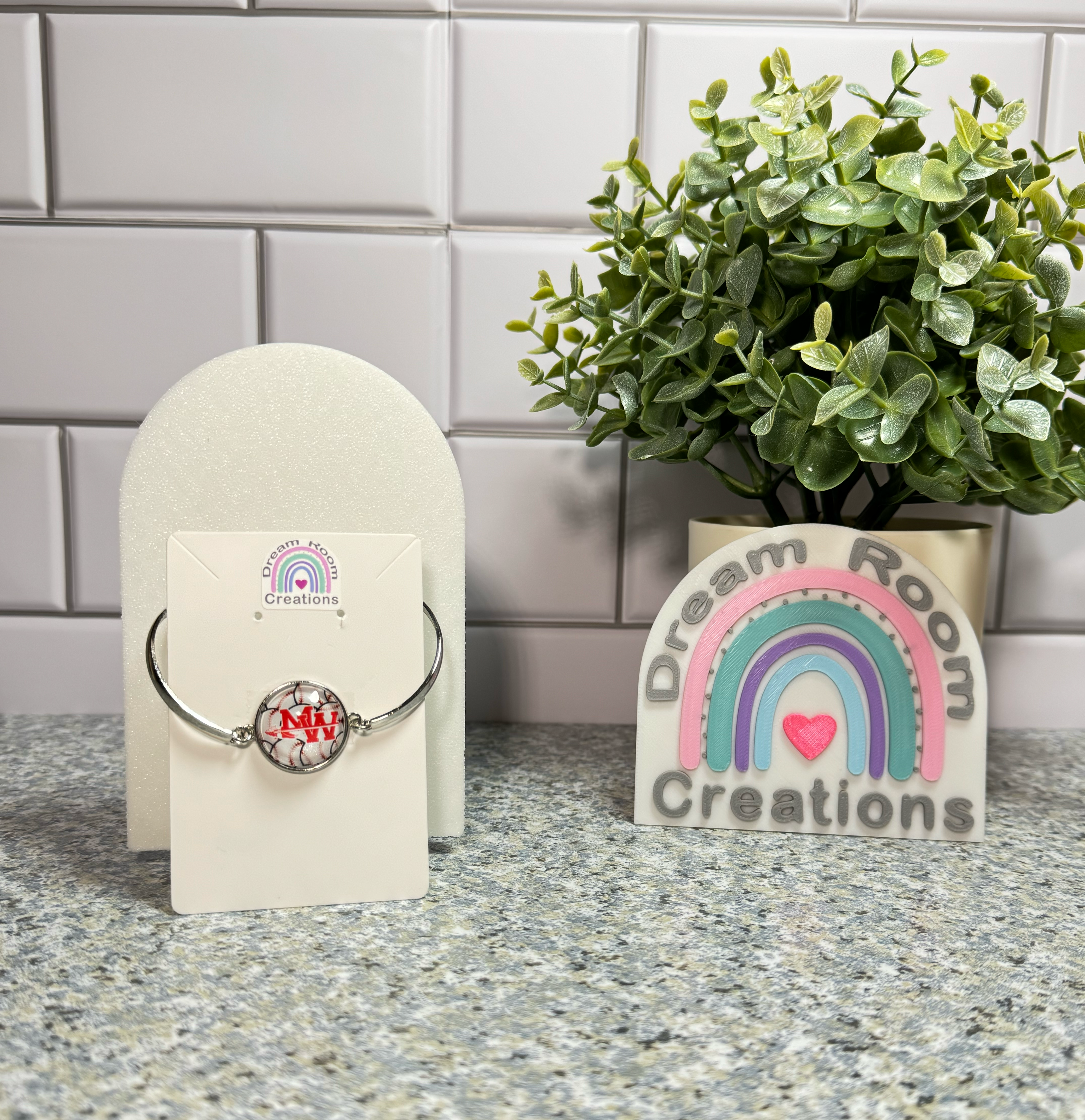 Mohawk Baseball Bracelet