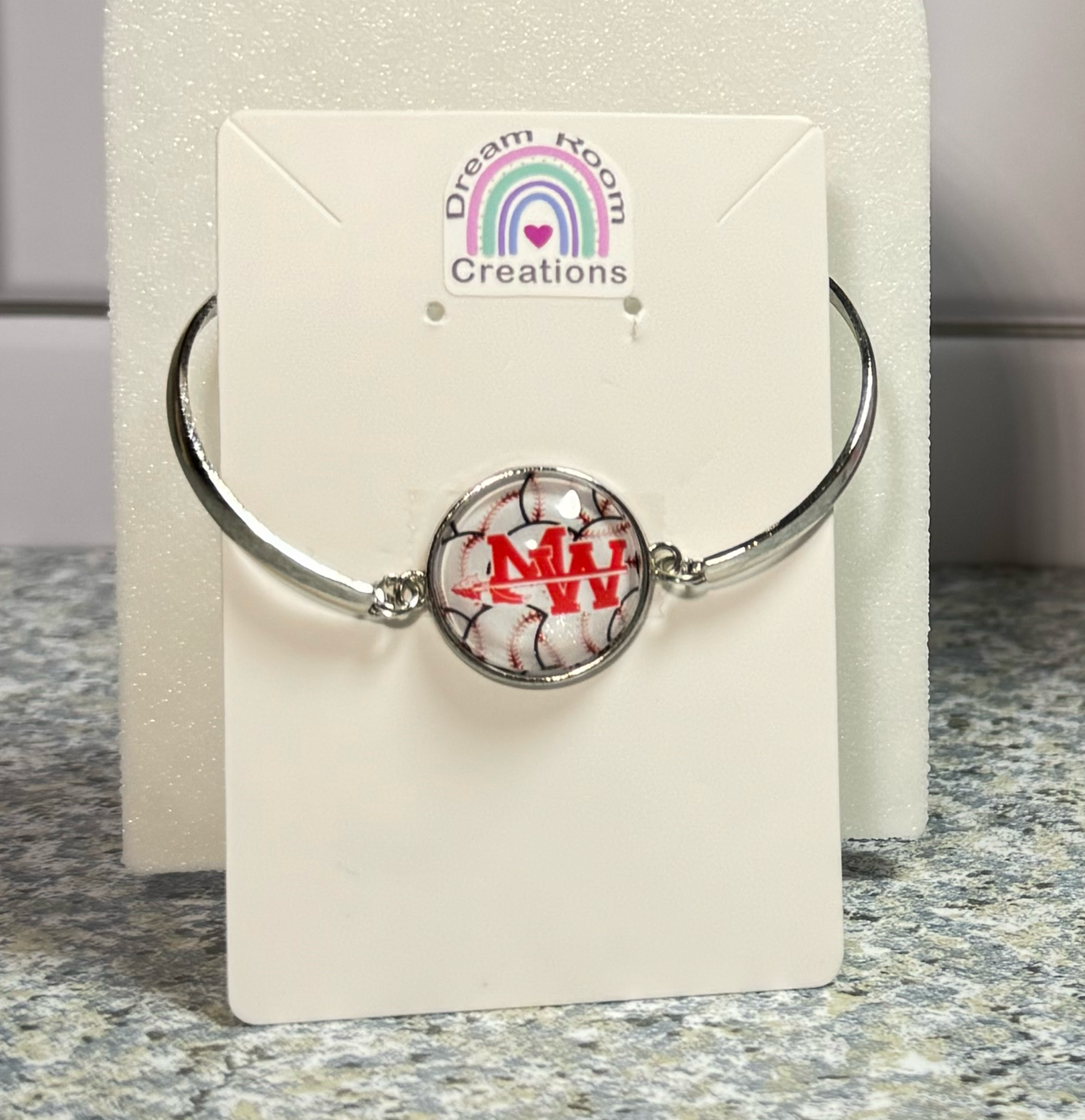 Mohawk Baseball Bracelet