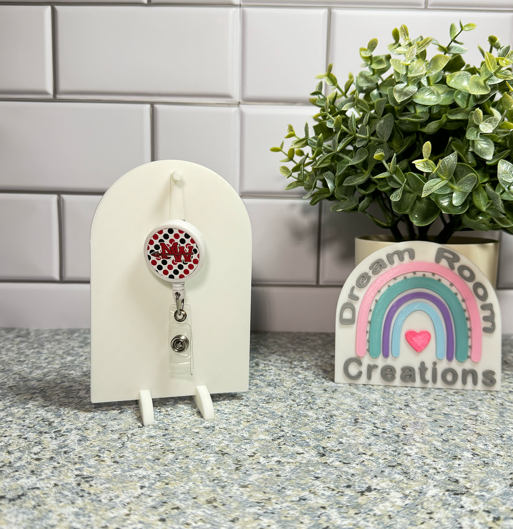 Mohawk Dots Badge Reel