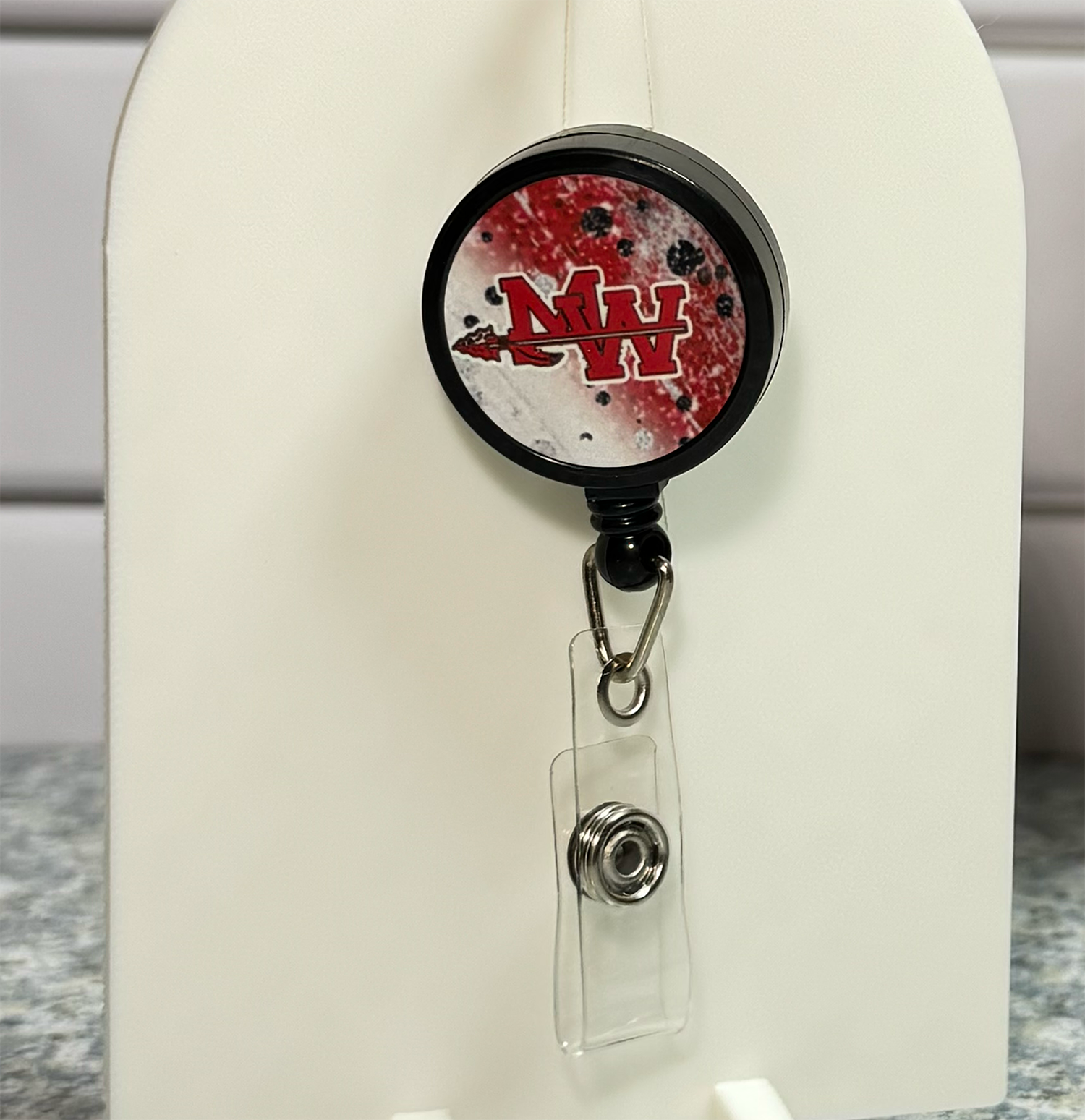 Mohawk Glitter Milkyway Badge Reel