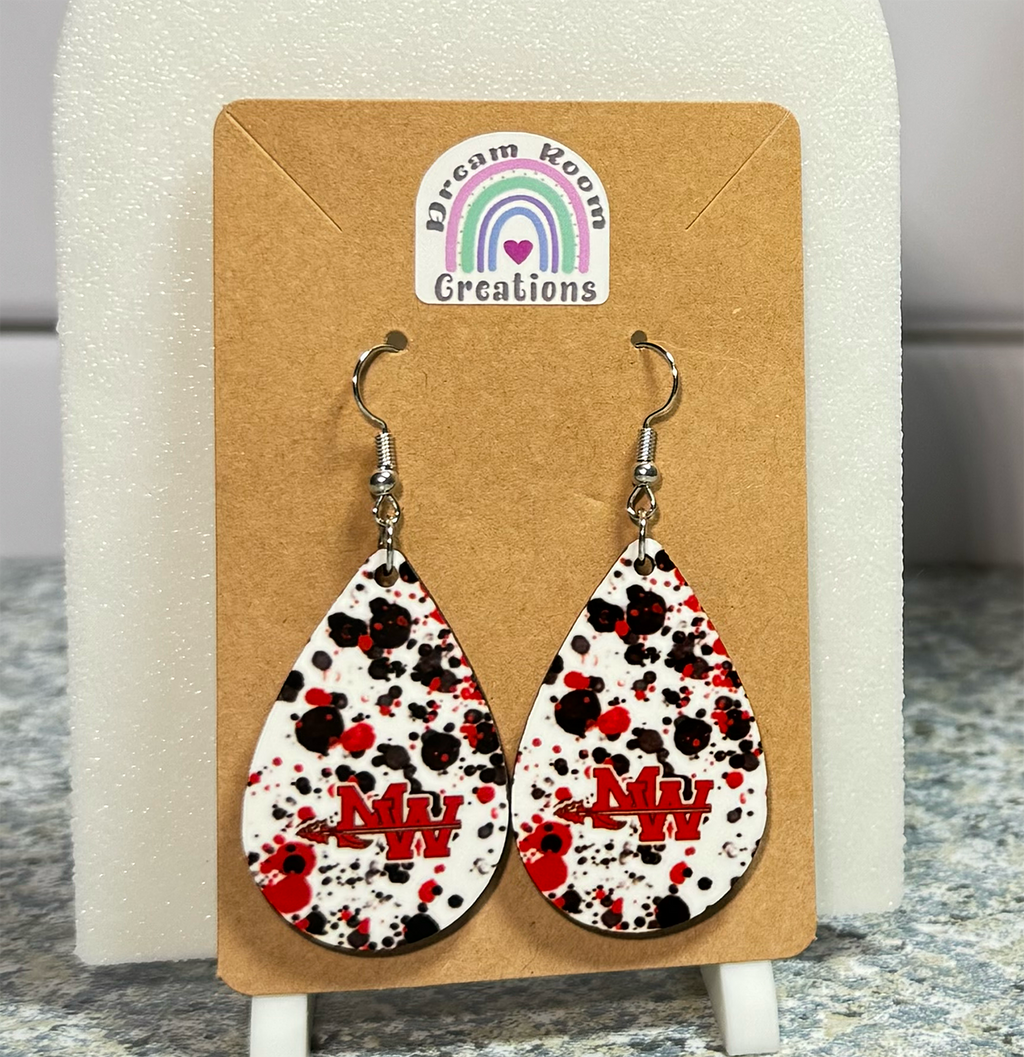 Mohawk Powerwash Teardrop Earrings