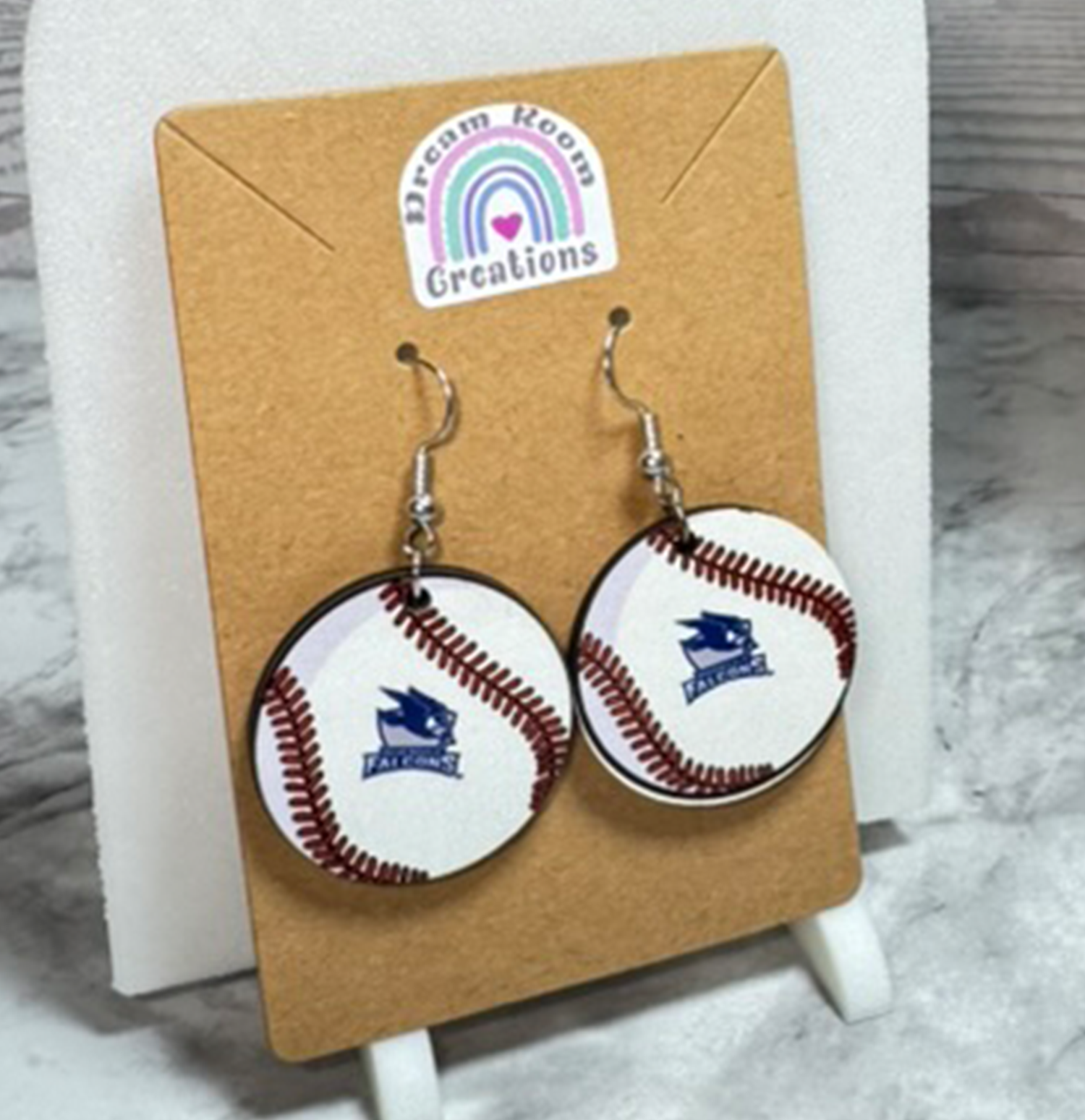 Riverdale Baseball Earrings