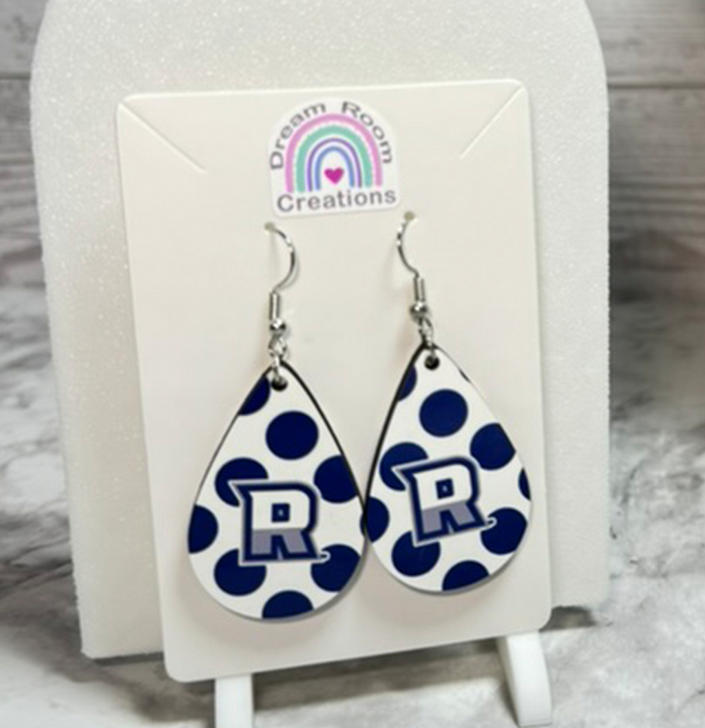 Riverdale Big Dots Teardrop Earrings