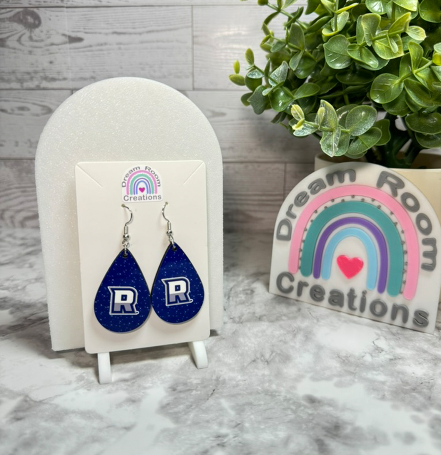 Riverdale Blue Flairs Teardrop Earrings