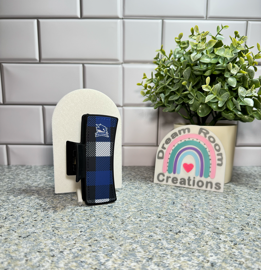 Riverdale Falcons Hair Clip Plaid