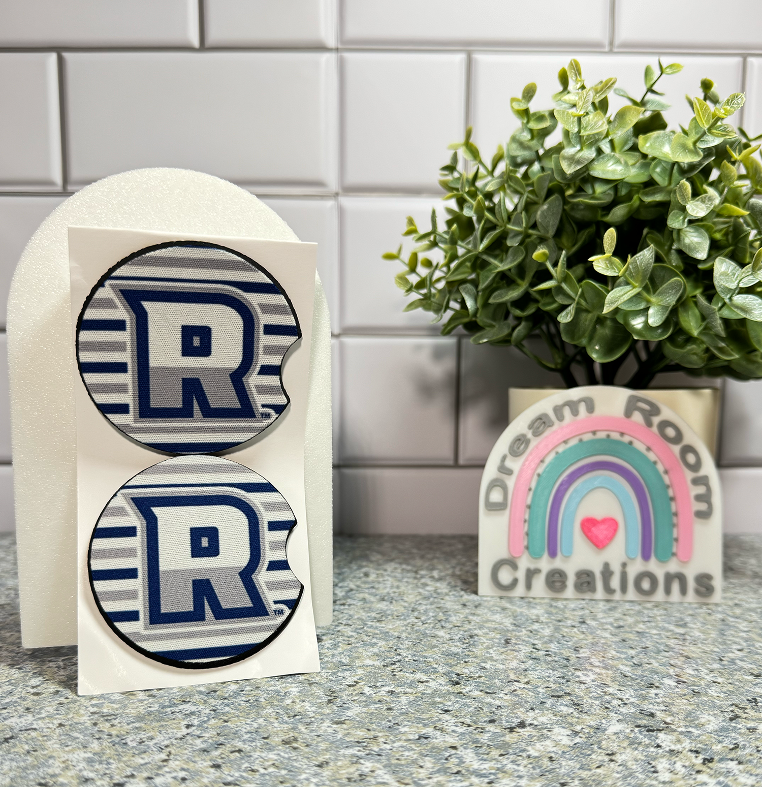 Riverdale Stripes Car Coasters